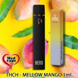 MANGO 8% THCH VAPE 1ml - HERO MEDVAPE WEED THC