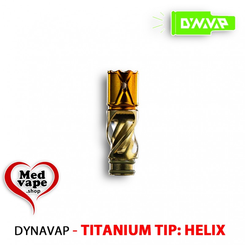 TITANIUM TIP HELIX - DYNAVAP MEDVAPE WEED HASH